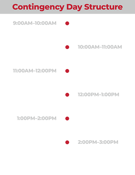 FID Contingency Day Structure_cb_464x600 Contingency Day Structure Schedule